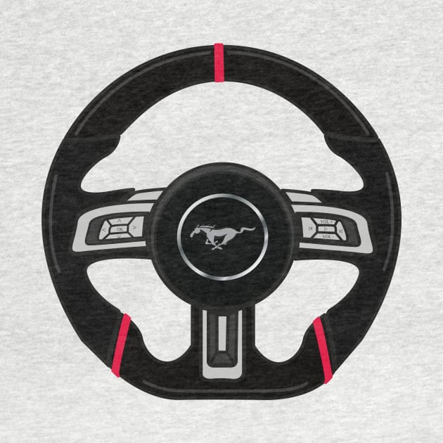 Mustang Steering Wheel by WeStarDust